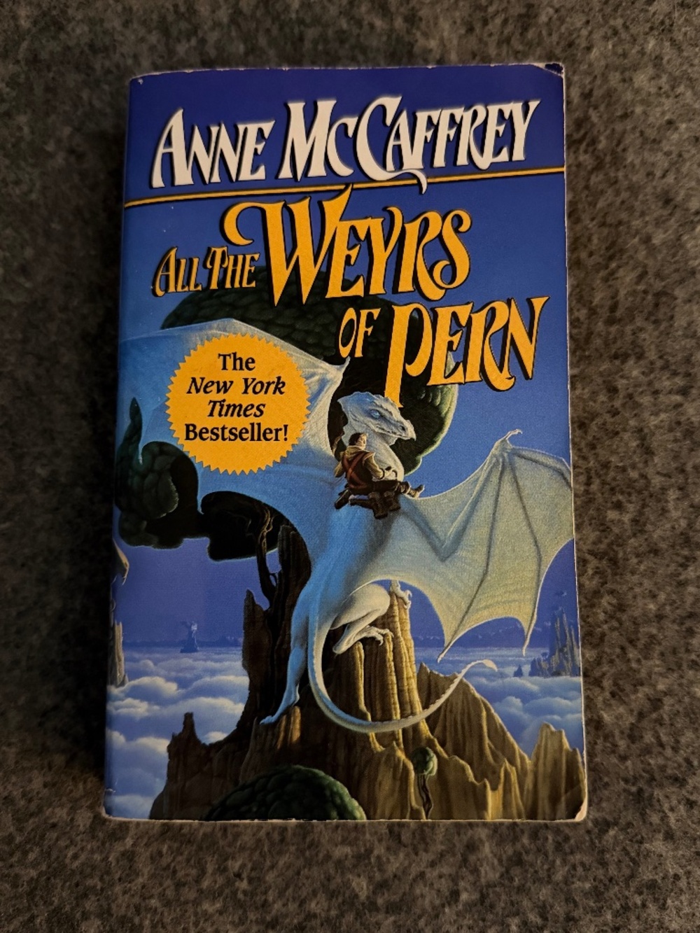 ANNE McCAFFREY 1992 All the Weyrs of Pern Paperback Book